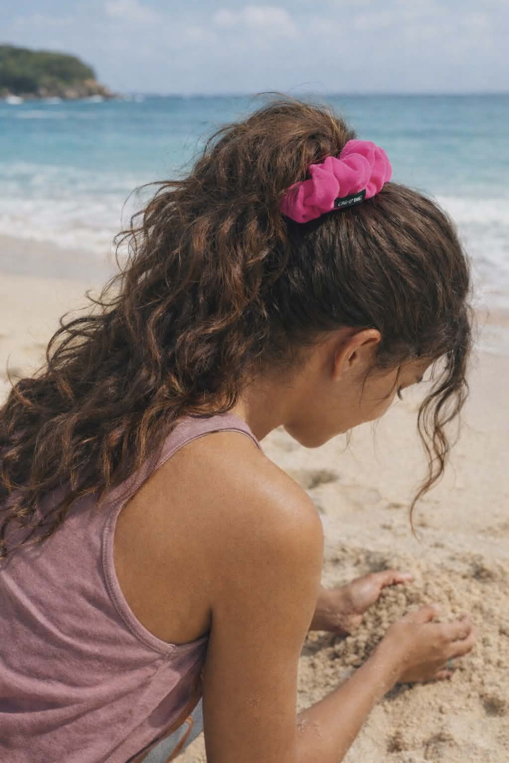 Berry Chiffon Oversized Scrunchie – XXL, Mini & XXS | Handmade in Ontario